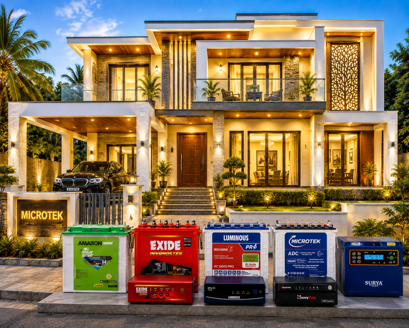 Inverter Battery Combo
